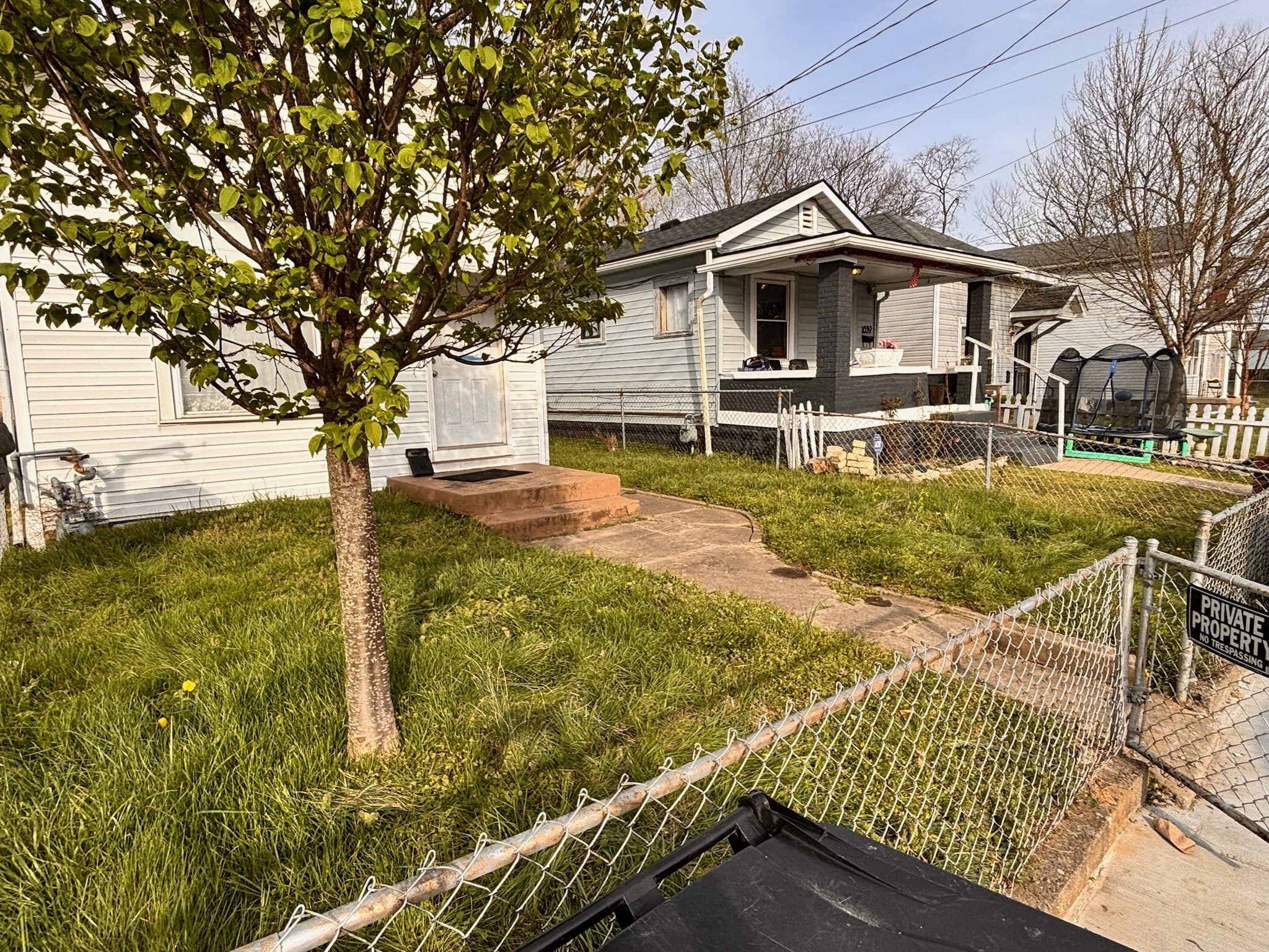 Cleared property after furniture removal by Bag It Up